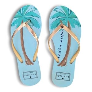Kate Spade Palm Tree Nassau Resort Sandals